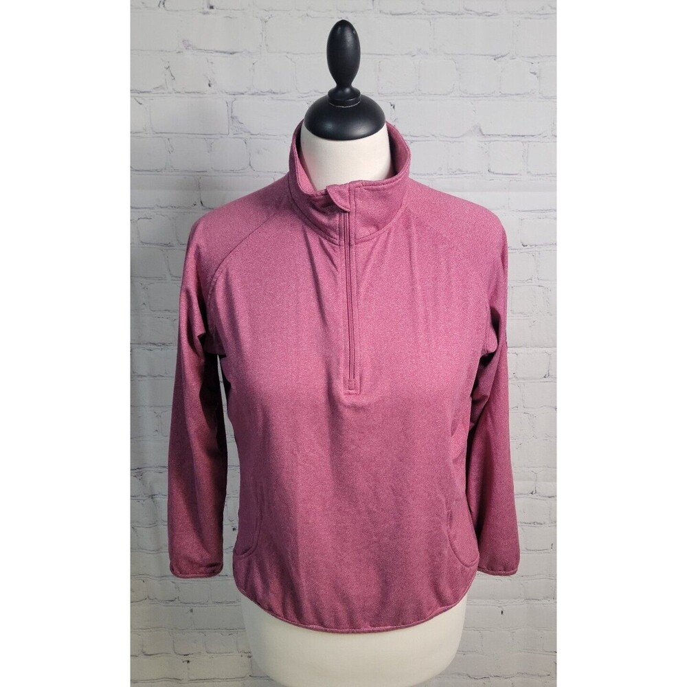Divots Halfax Plantation Golf Club Embroidered Pullover 1/4 Zip NO size guess Sm